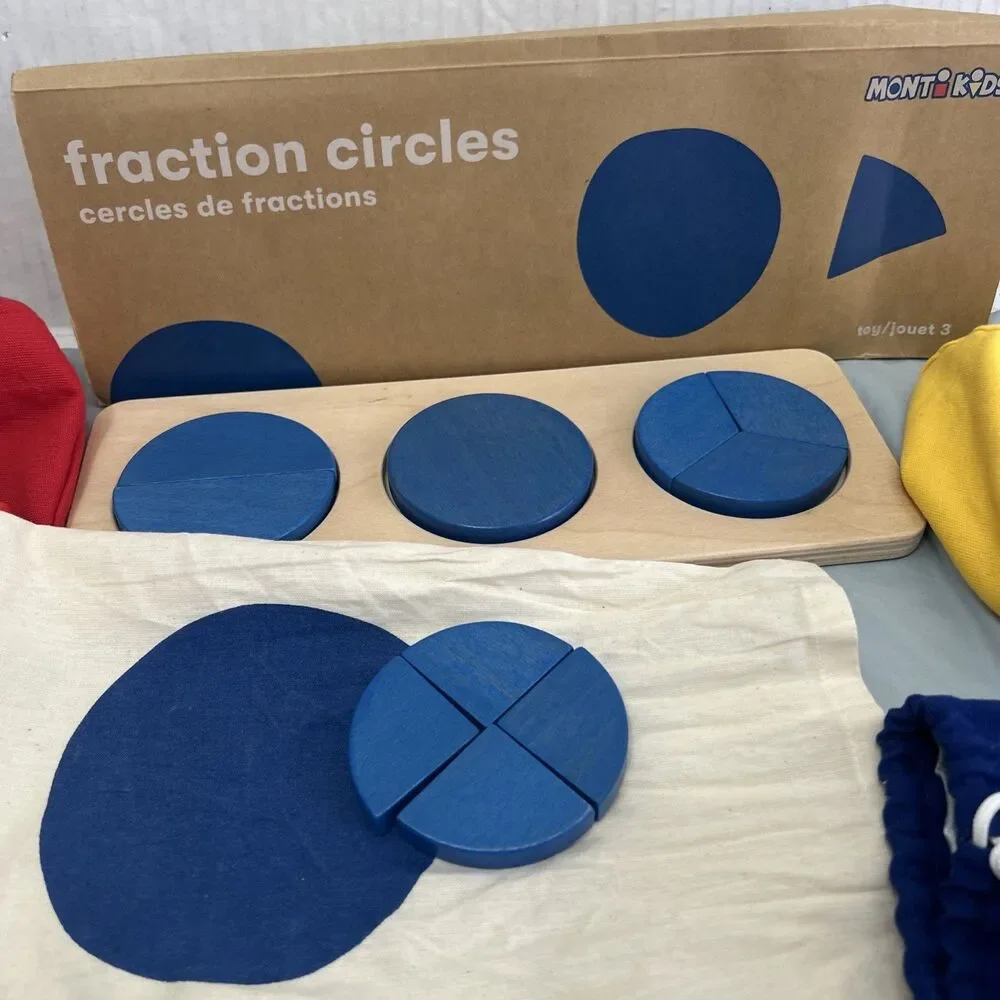 Monti Kids Multiple Components Development Learning Toys - AS SHOWN IN PICTURES